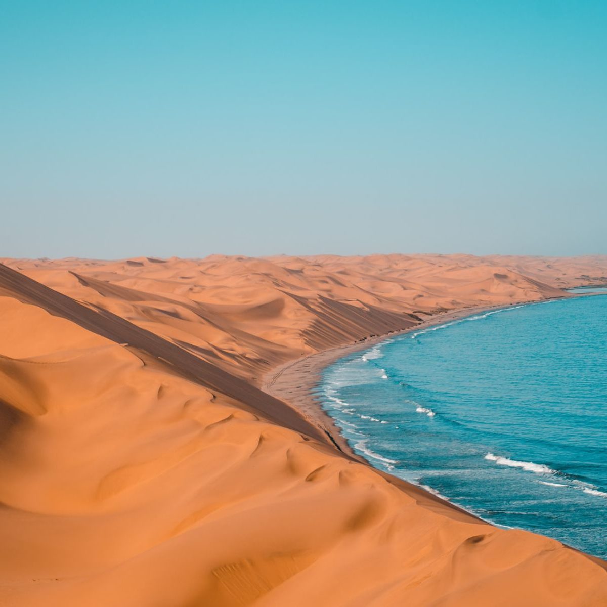 Rondreis Namibië, sandwich harbour, kust