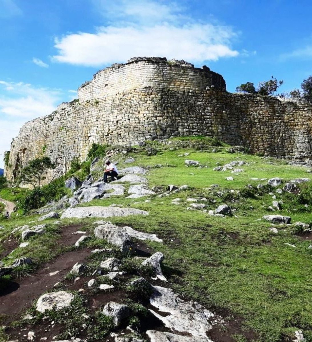 Rondreis Peru, Chachapoyas, Kuelap fort zijaanzicht