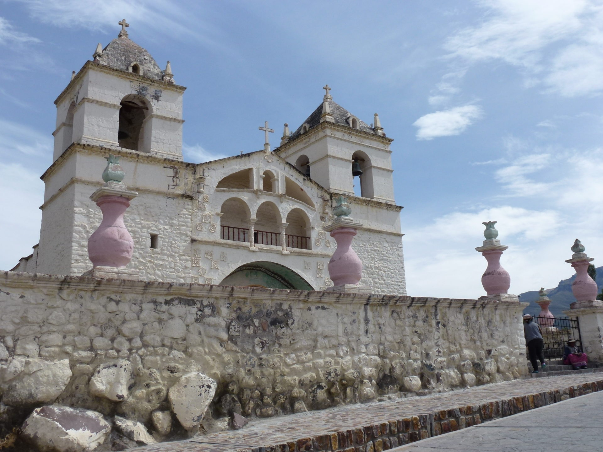 Rondreis Peru, Colca canyon,kerk