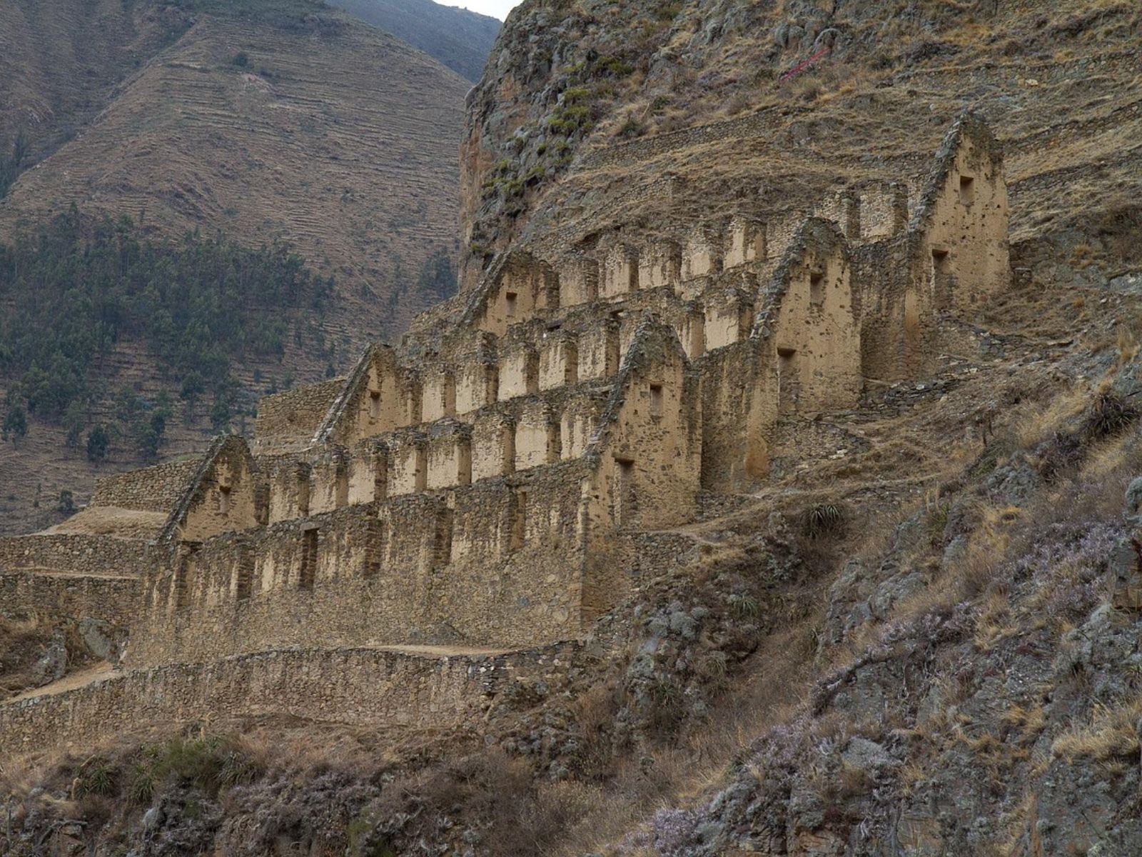 Rondreis Peru, Heilige Vallei (Ollantaytambo en Urubamba) Ruïne