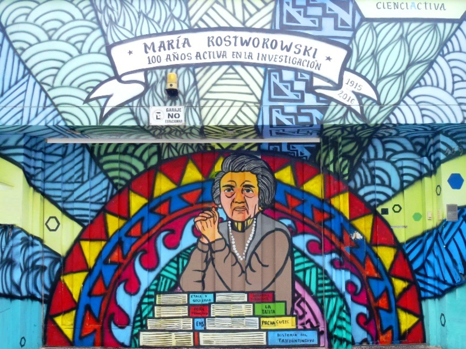 Rondreis Peru, Lima, Mural
