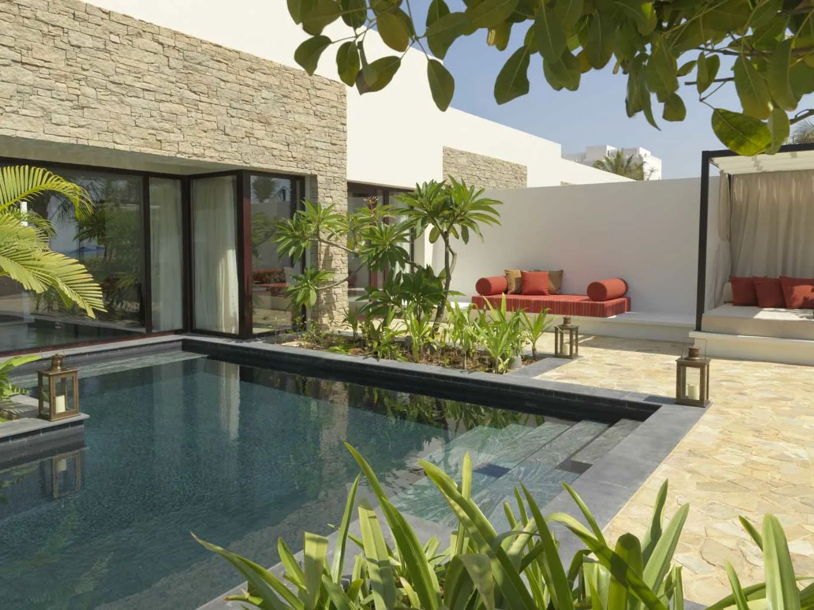 Rondreis Oman, Salalah, Anantara Al Baleed, privé zwembad