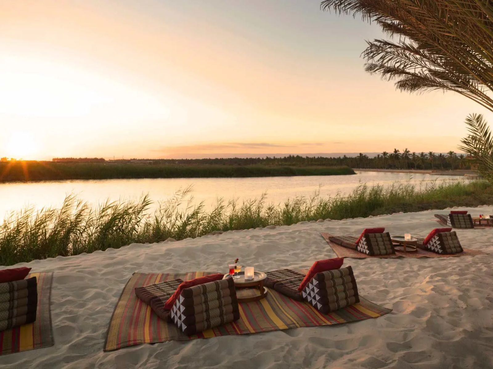 Rondreis Oman, Salalah, Anantara Al Baleed, strandmat