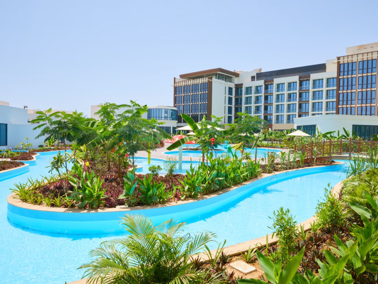 Rondreis Oman, Milenium Resort Salalah buitenaanzicht