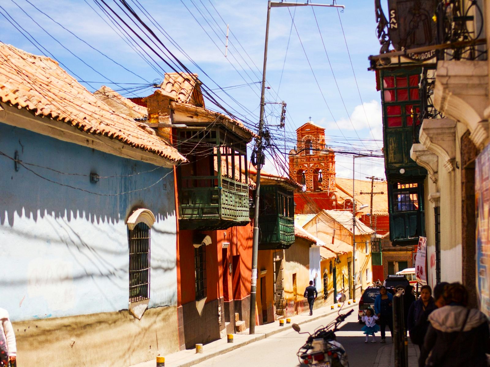 rondreis bolivia, potosi, straatfoto