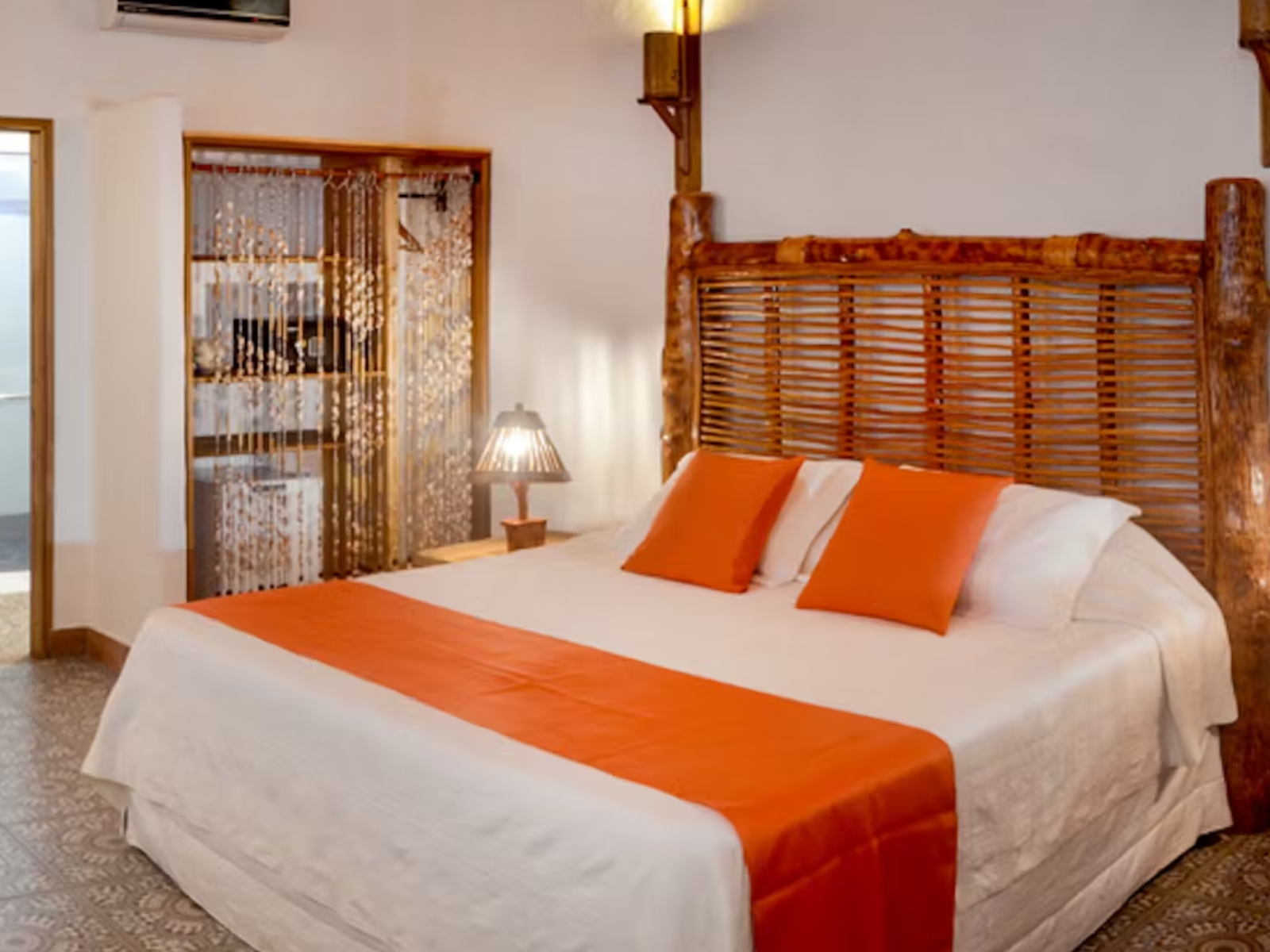 rondreis colombia, Isla Mucura, Hotel Punta Faro. tweepersoonskamer