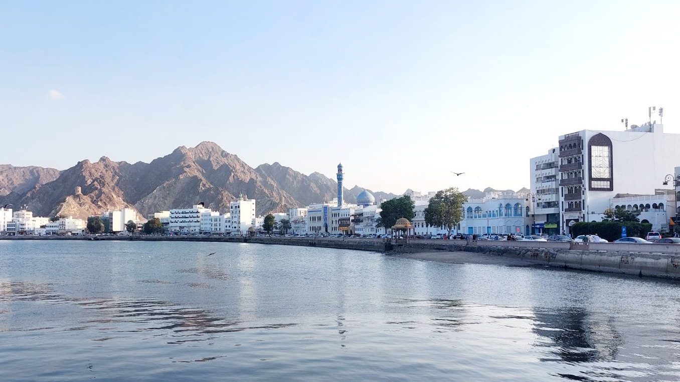 rondreis oman, muscat Mutrah Corninche