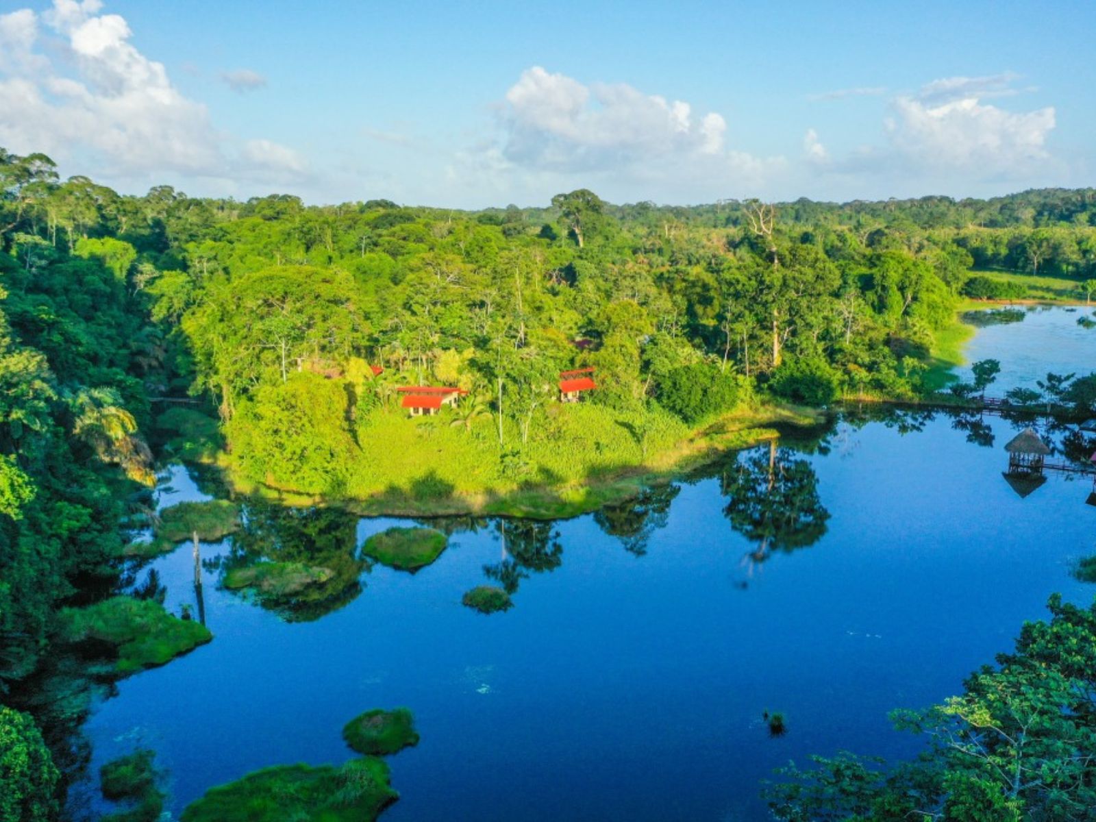 Rondreis Costa Rica, Boca Tapada, Maquenque Eco Lodge, uitzicht