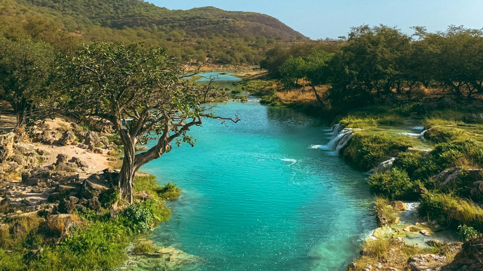 rondreis oman, salalah rivier
