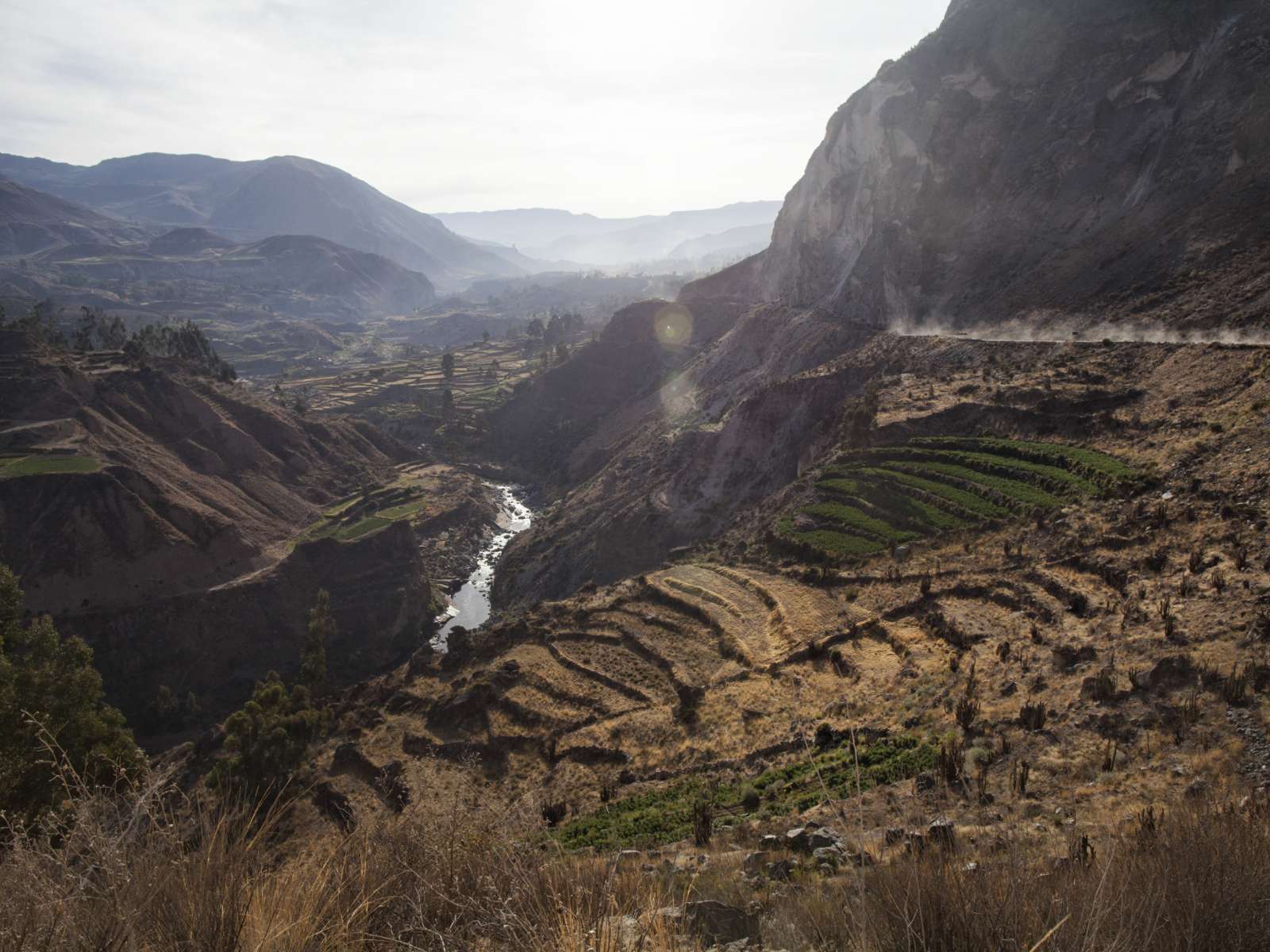 rondreis peru, colca canyon, foto canyon