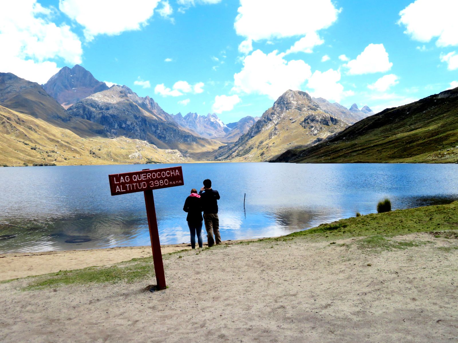 Rondreis Peru, Huaraz, Querococha lake