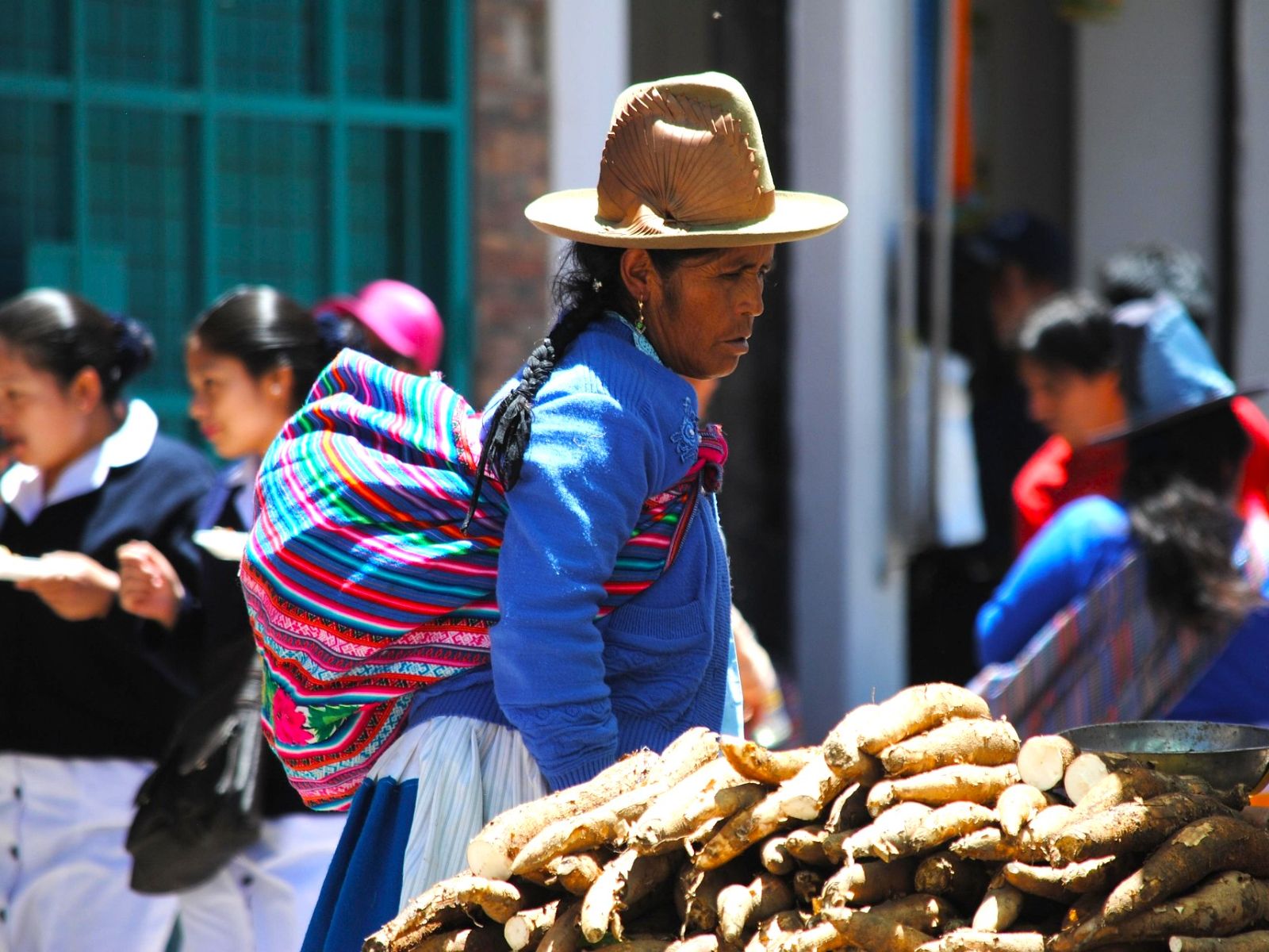Rondreis Peru, Huaraz, locals