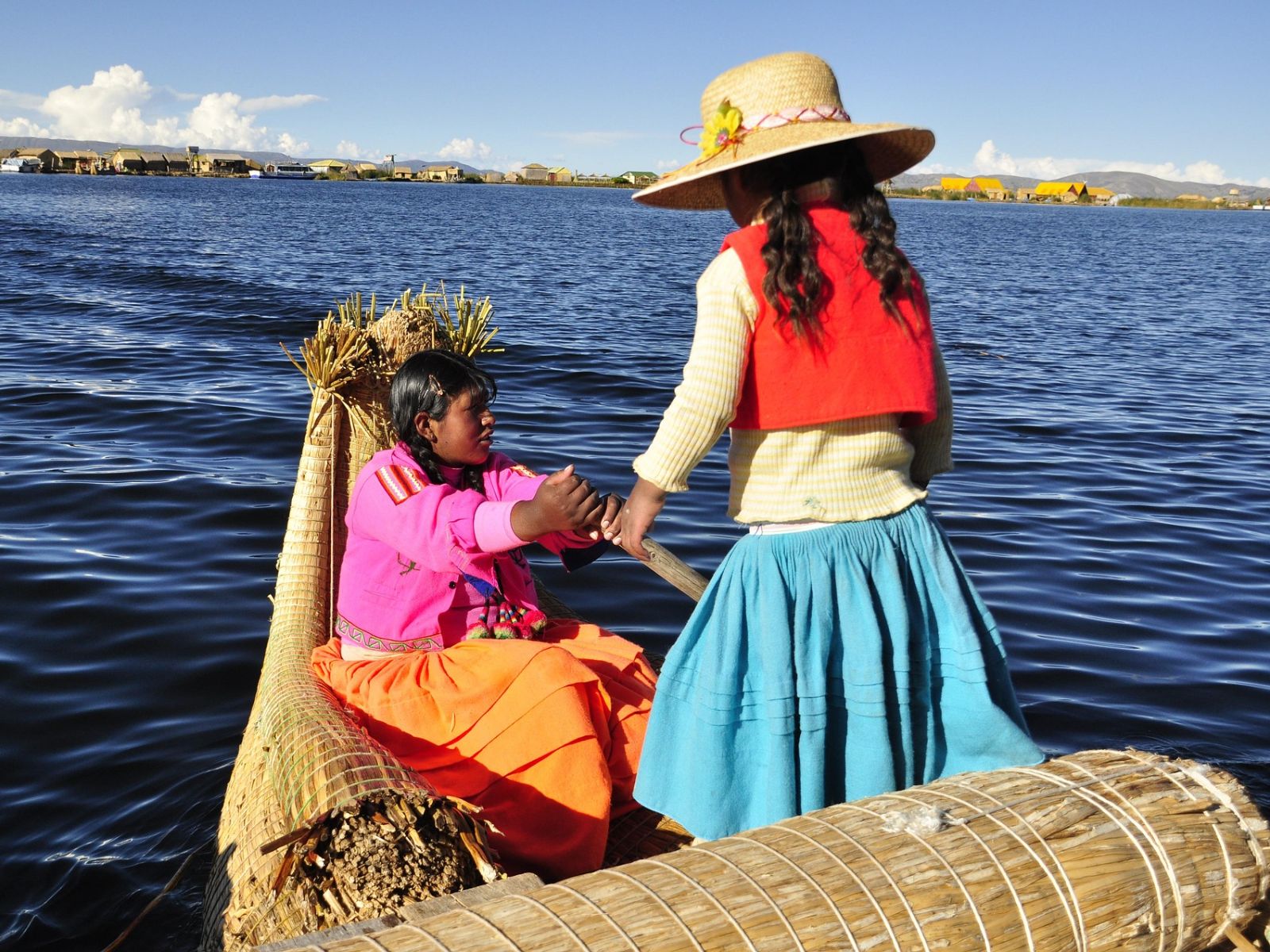 rondreis peru, puno, titicaca, lokale bewoners