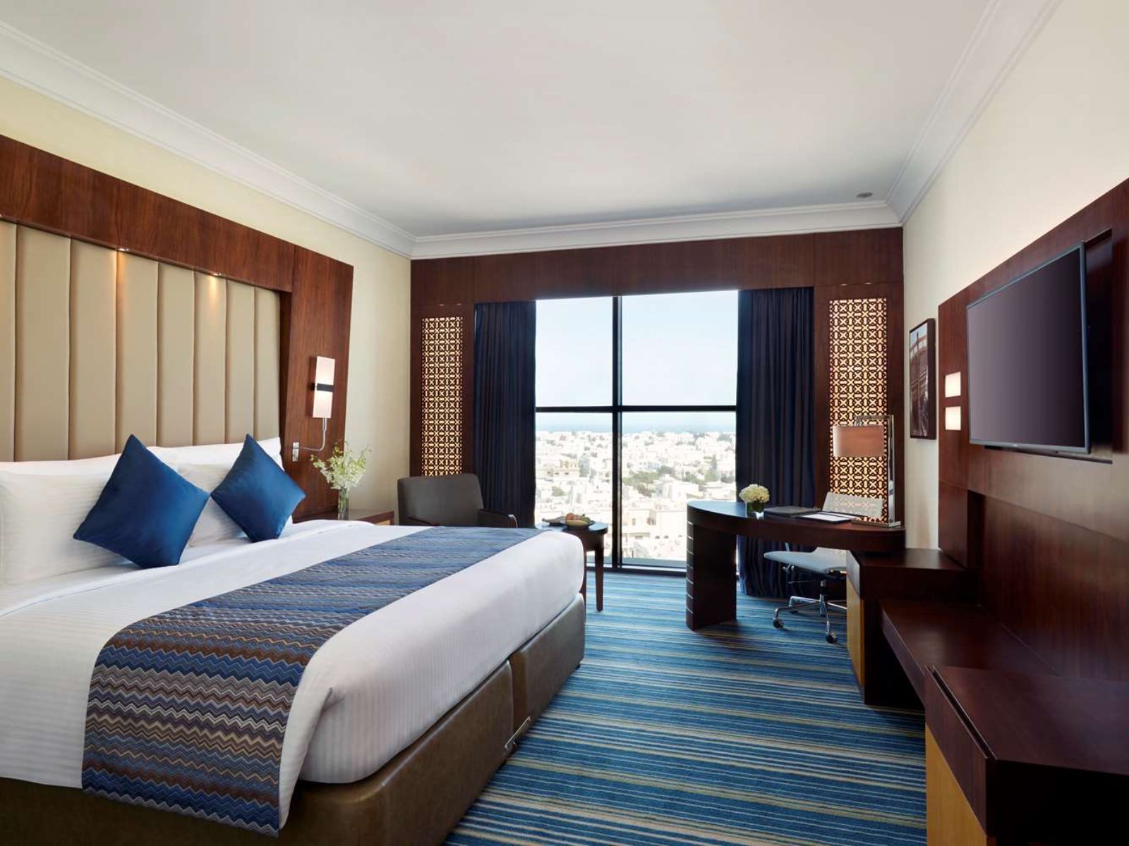 Rondreis Oman, Royal Tulip Hotel, Muscat tweepersoonskamer
