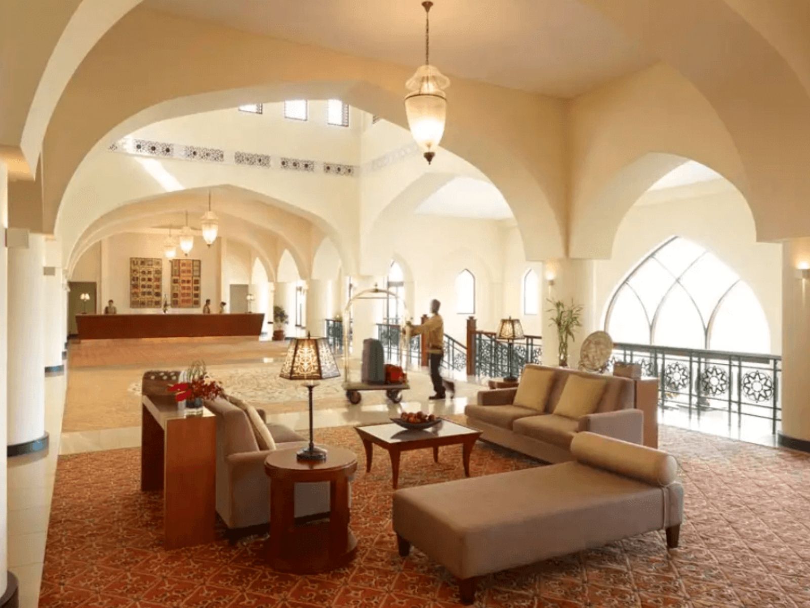 Rondreis Oman, Muscat, shangri-la al bandar, tweepersoonskamer lounge