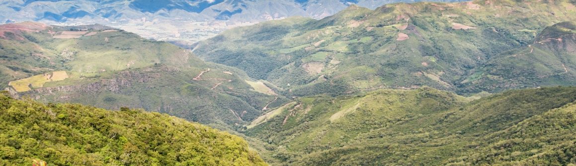 Rondreis Bolivia, Amboro National Park, landschap, banner