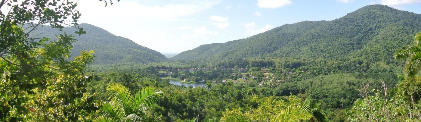 Rondreis Cuba, Las Terrazas, overzicht natuurreservaat banner