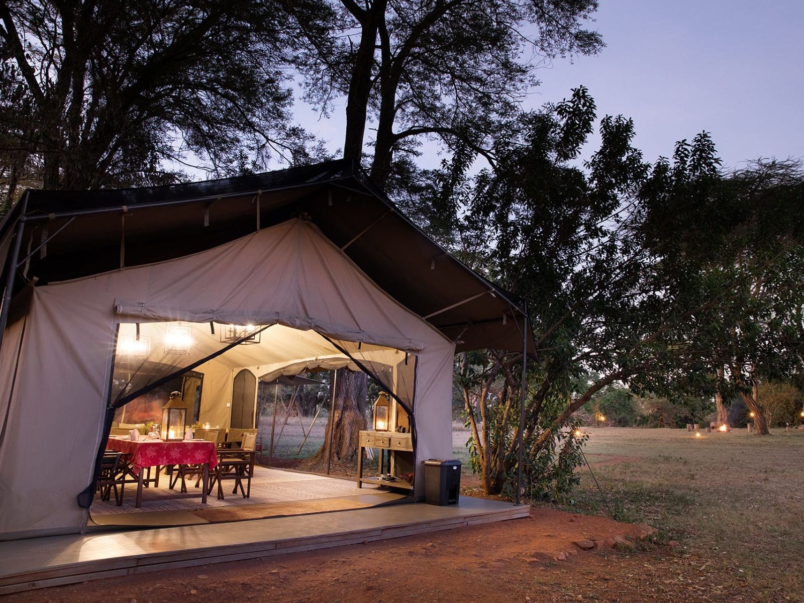Rondreis Kenia, Basecamp Adventure, Masai Mara National Reserve, eettent