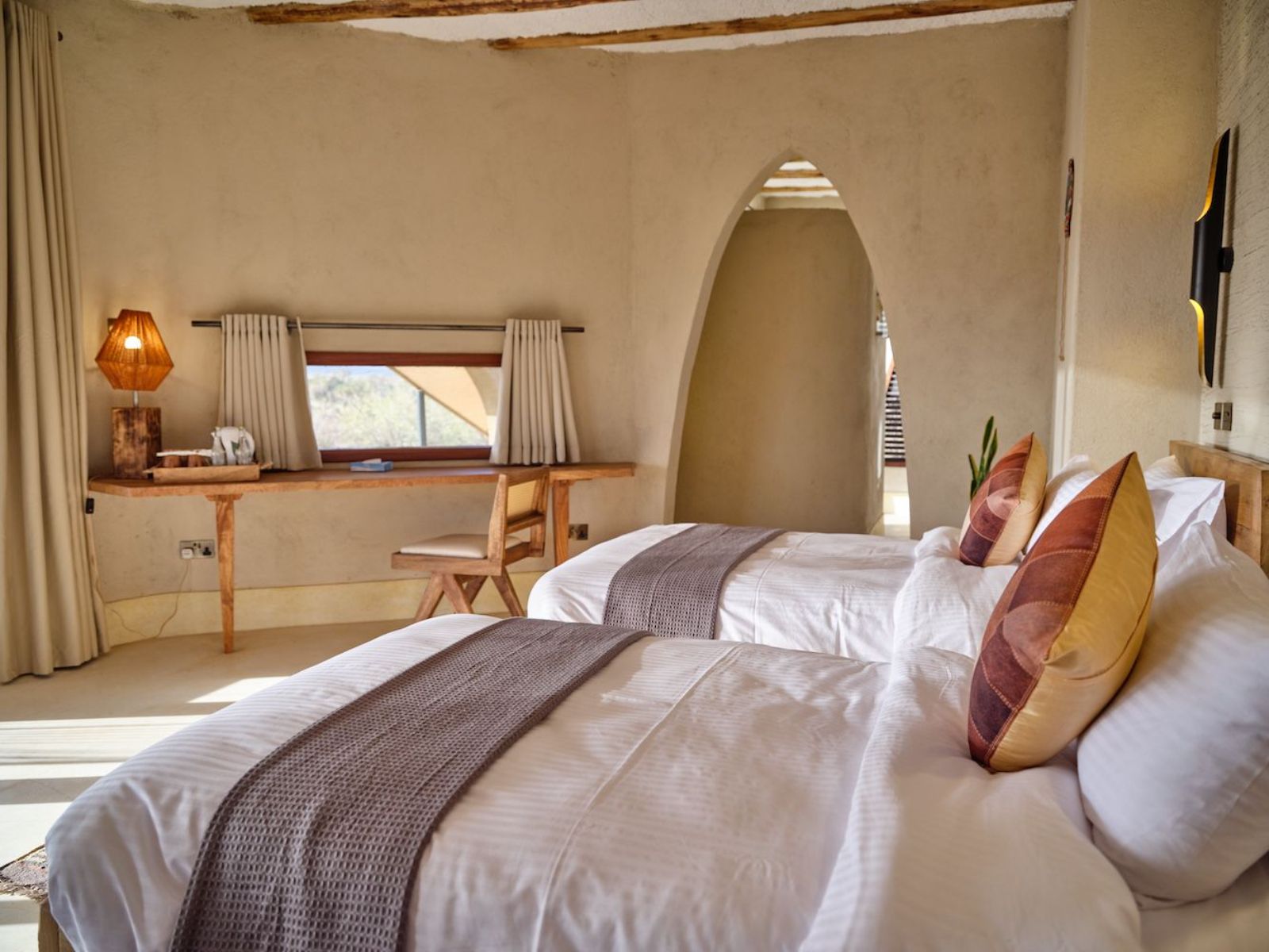 Rondreis Kenia, Buffalo Springs, Ashnil Surana, twin bedroom