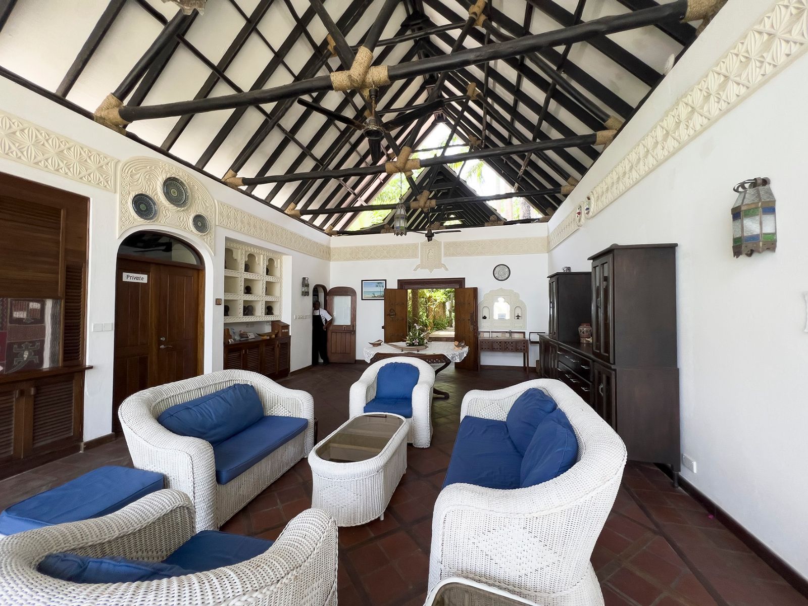Rondreis Kenia, Diani Beach, Asha Boutique, lounge