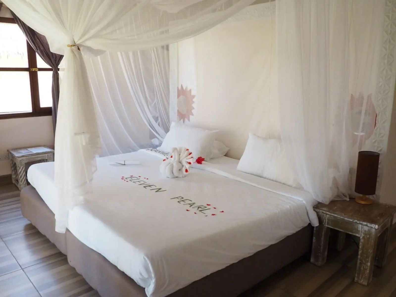 Rondreis Kenia, Diani Beach, Eleven Pearl Boutique Hotel & Spa, tweepersoonskamer