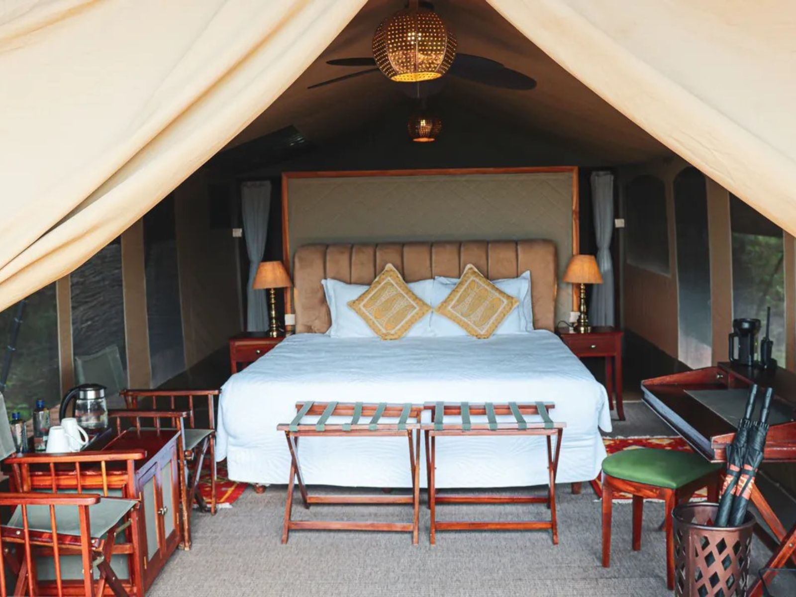 Rondreis Kenia, Masai Mara National Reserve, Mara Elatia Camp, tweepersoonsbed