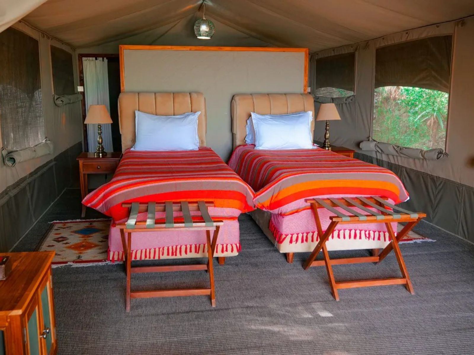Rondreis Kenia, Masai Mara National Reserve, Mara Elatia Camp, twin bedden
