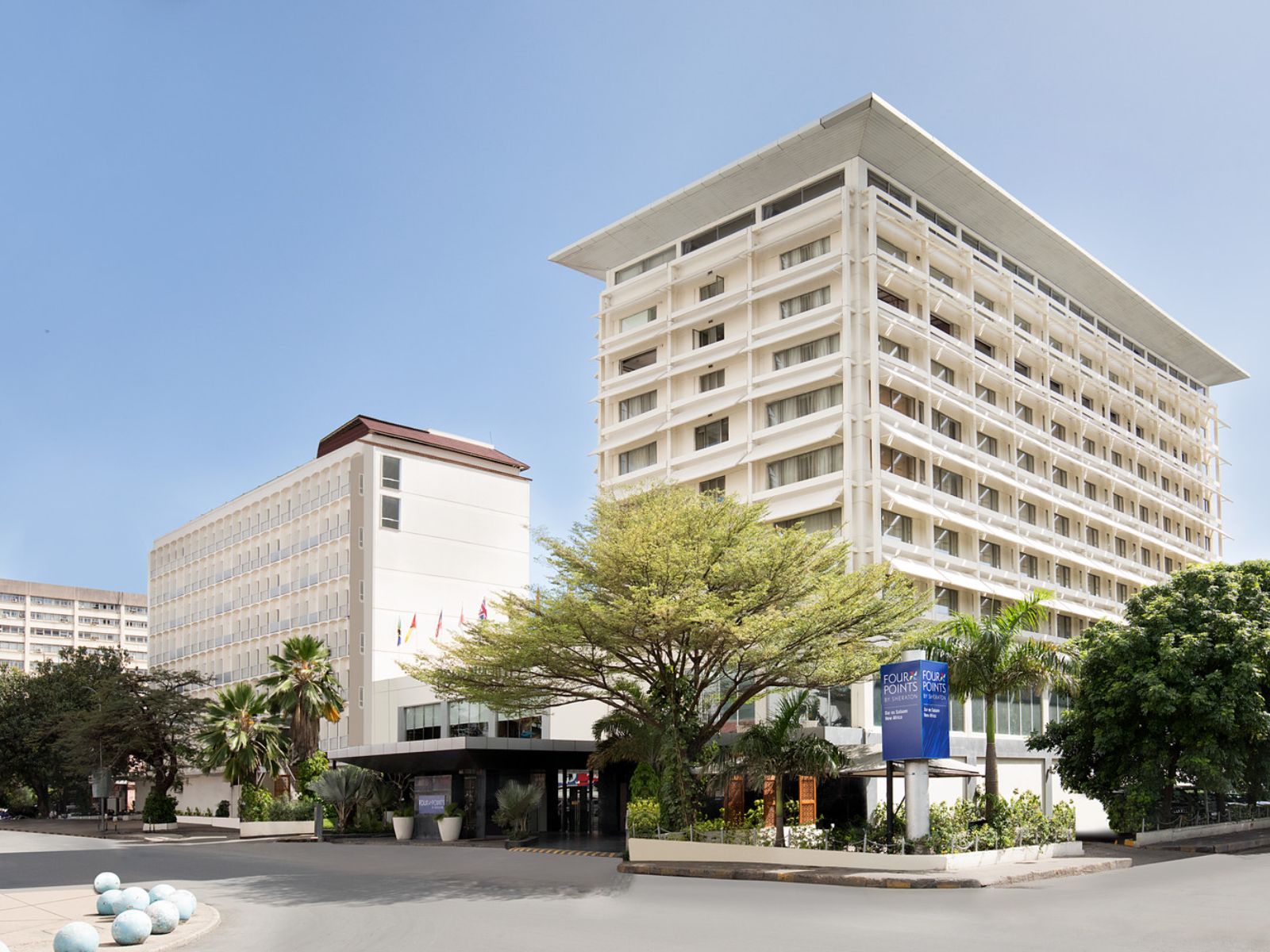 Rondreis Kenia, Nairobi, FourPoints Nairobi Airport Hotel, buitenaanzicht
