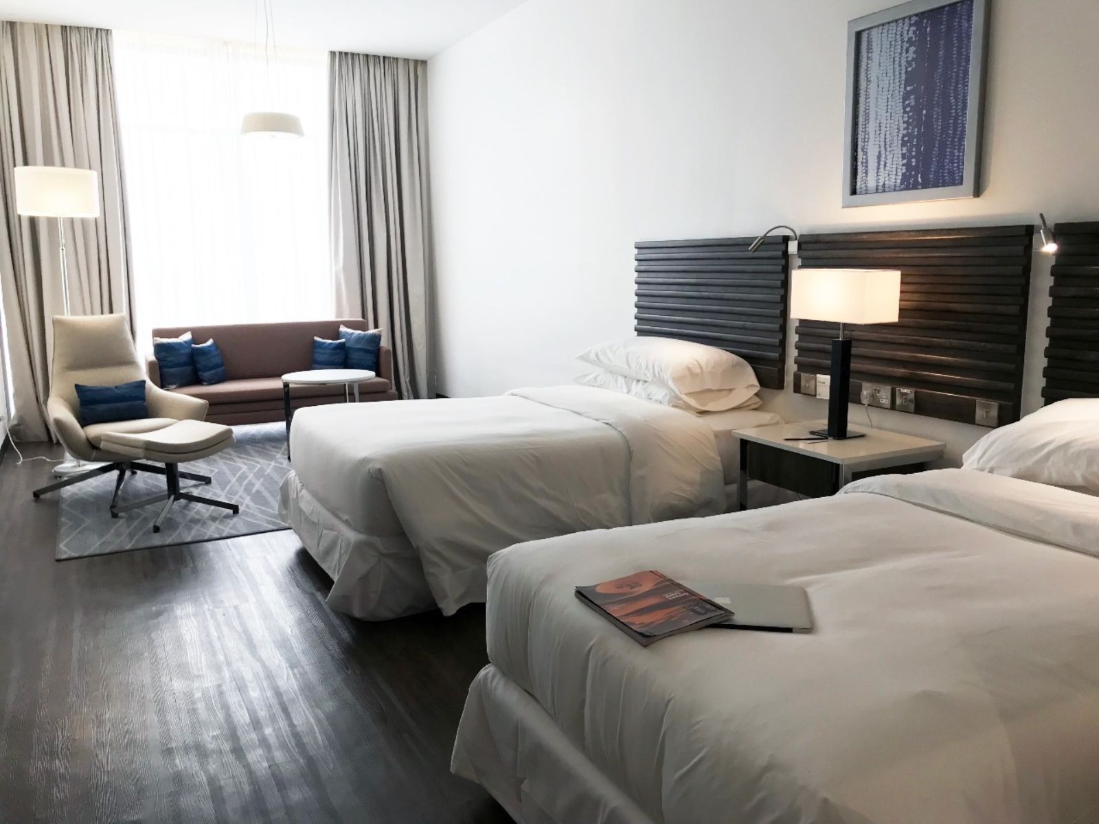 Rondreis Kenia, Nairobi, FourPoints Nairobi Airport Hotel, twin bedroom