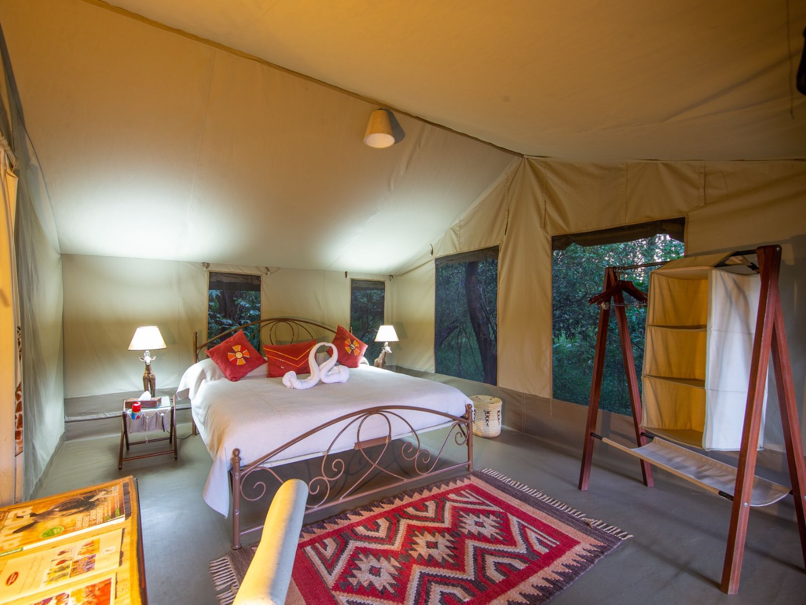Rondreis Kenia, Nairobi, Nairobi Tented Camp, tweepersoonskamer
