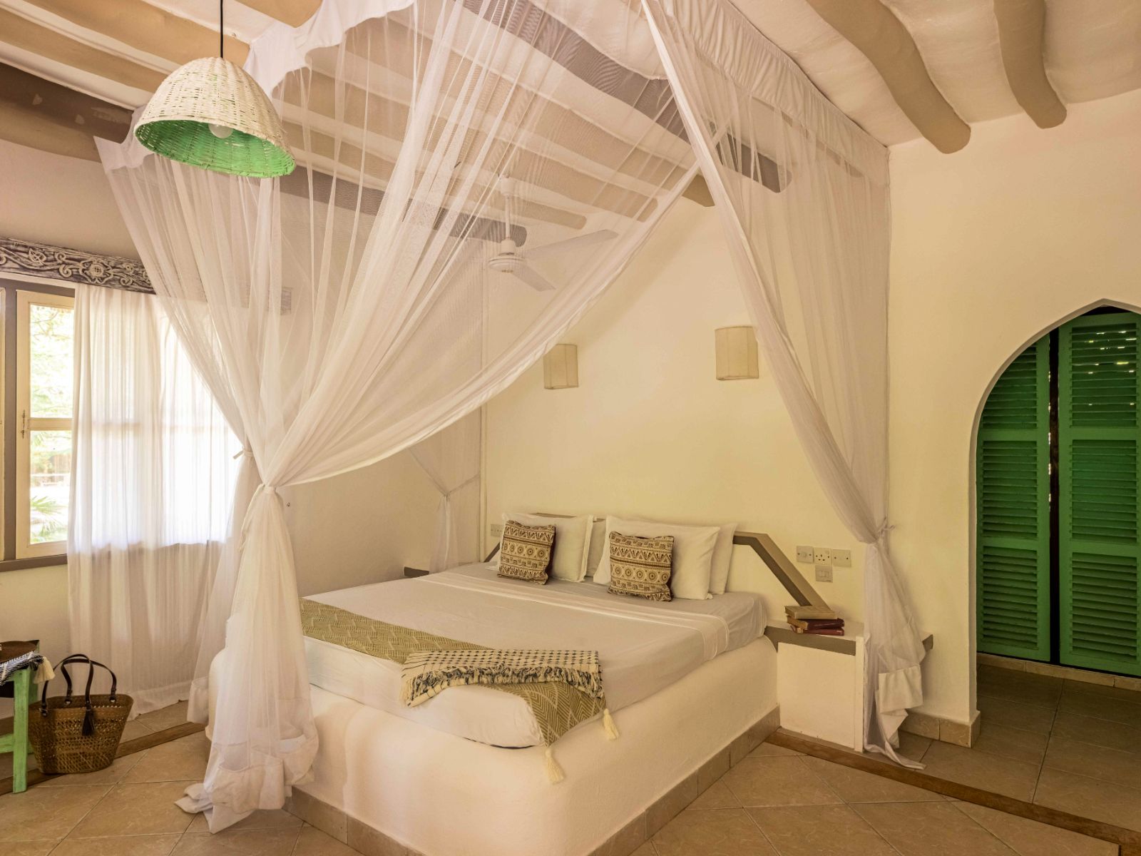 Rondreis Kenia, Watamu, Temple Point Resort, tweepersoonskamer