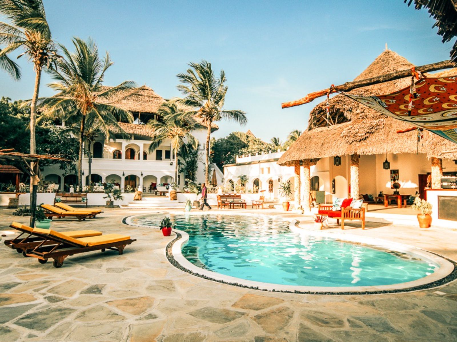 Rondreis Kenia, Watamu, Temple Point Resort, zwembad