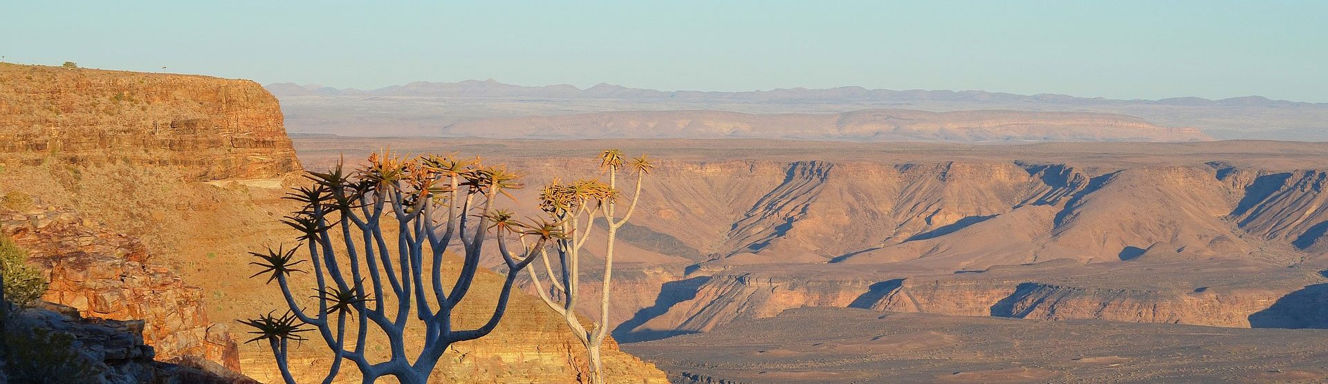 Rondreis Namibië, Fish River Canyon, uitzicht overdag