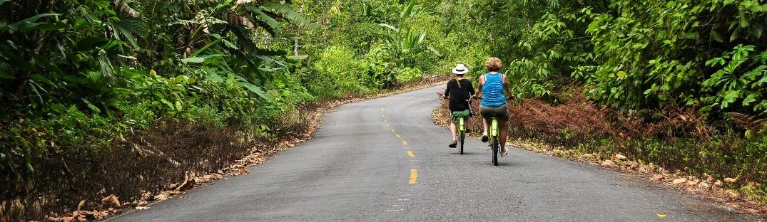 Rondreis Panama, Bocas del Toro, fietsers