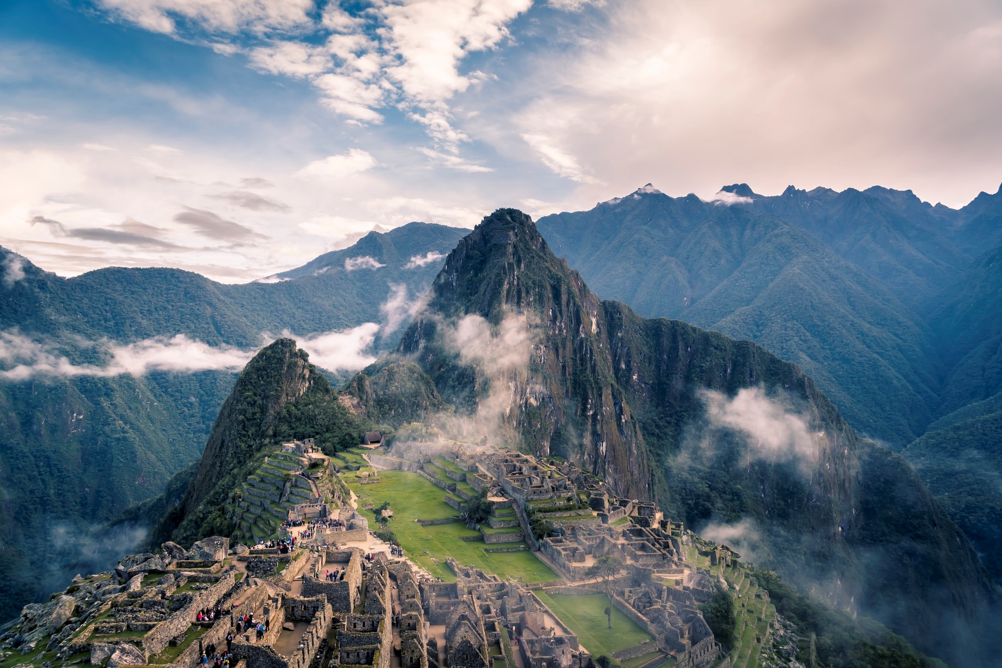 Rondreis Peru, Machu Picchu, bovenaanzicht