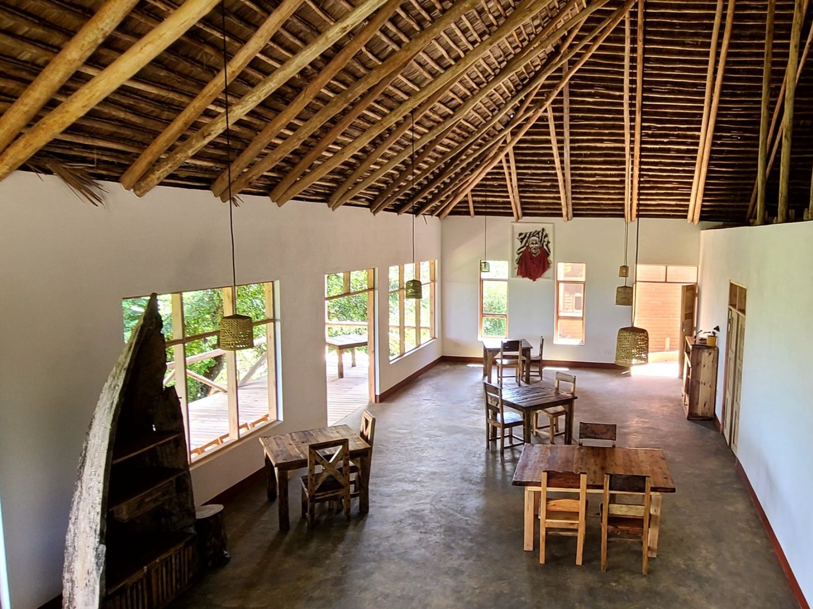 Rondreis Tanzania, Karatu, Mamadunia Lodge, gezamenlijke ruimte