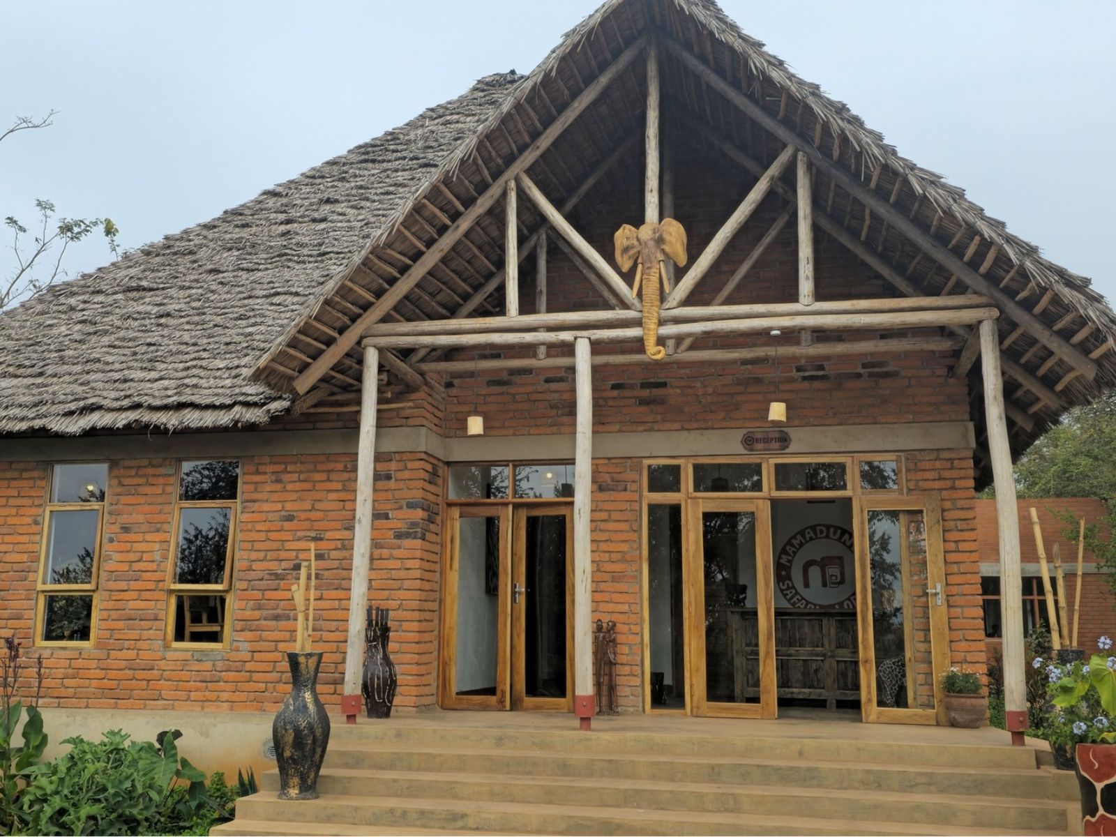 Rondreis Tanzania, Karatu, Mamadunia Lodge, vooraanzicht