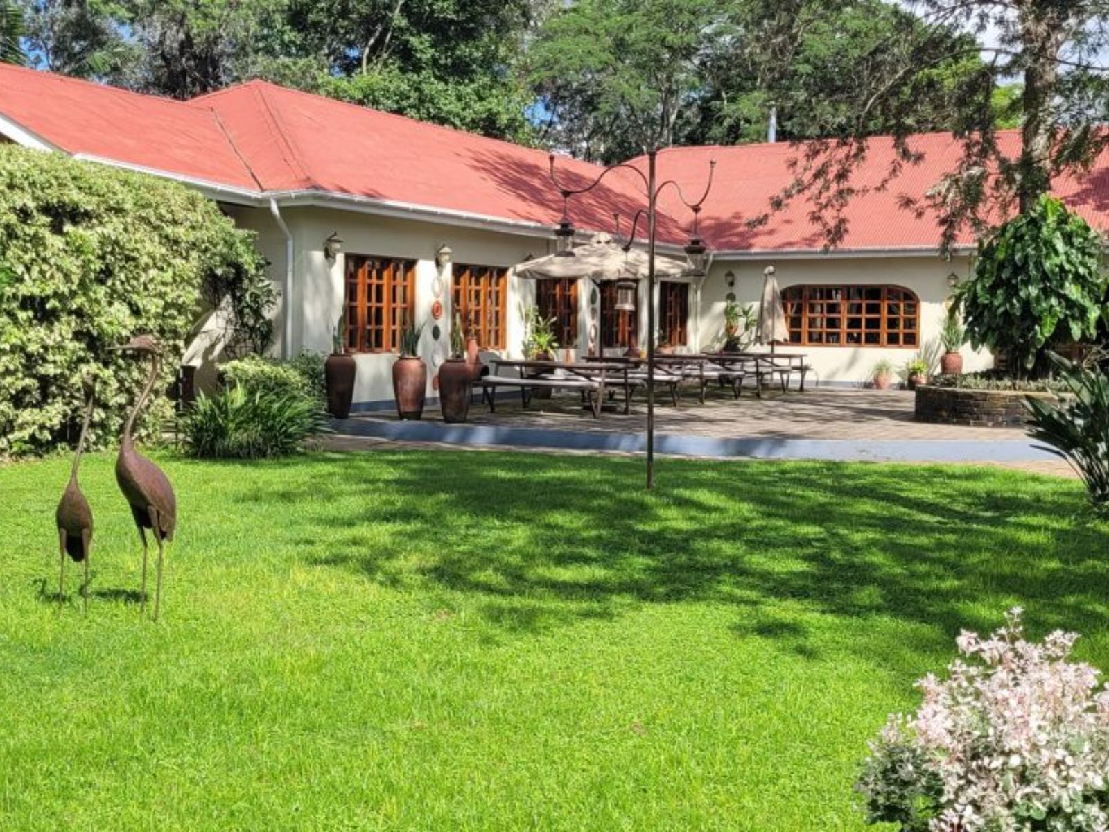 Rondreis Tanzania, Kilimanjaro, African View Lodge, buitenaanzicht