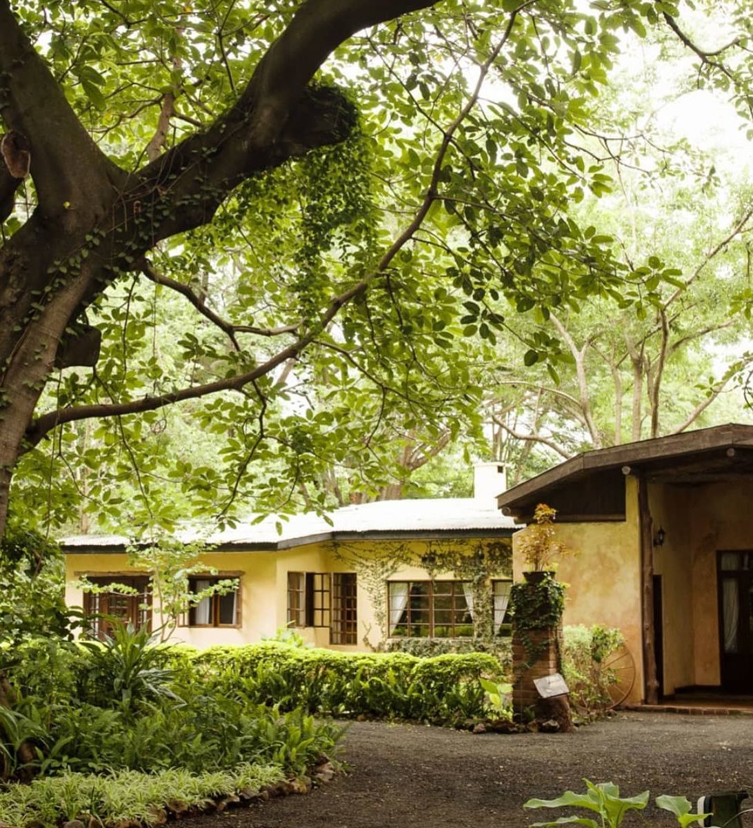 Rondreis Tanzania, Kilimanjaro, Rivertrees Country Inn, buitenaanzicht