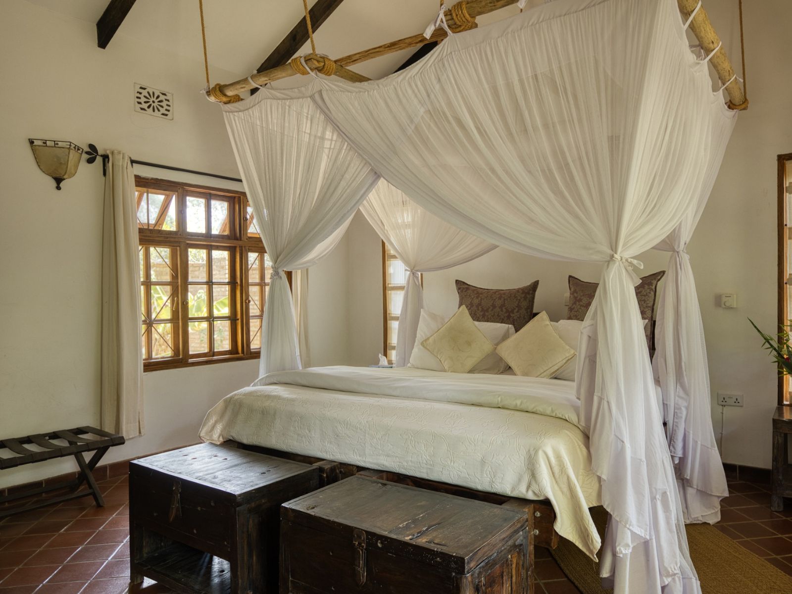 Rondreis Tanzania, Kilimanjaro, Rivertrees Country Inn, tweepersoonskamer