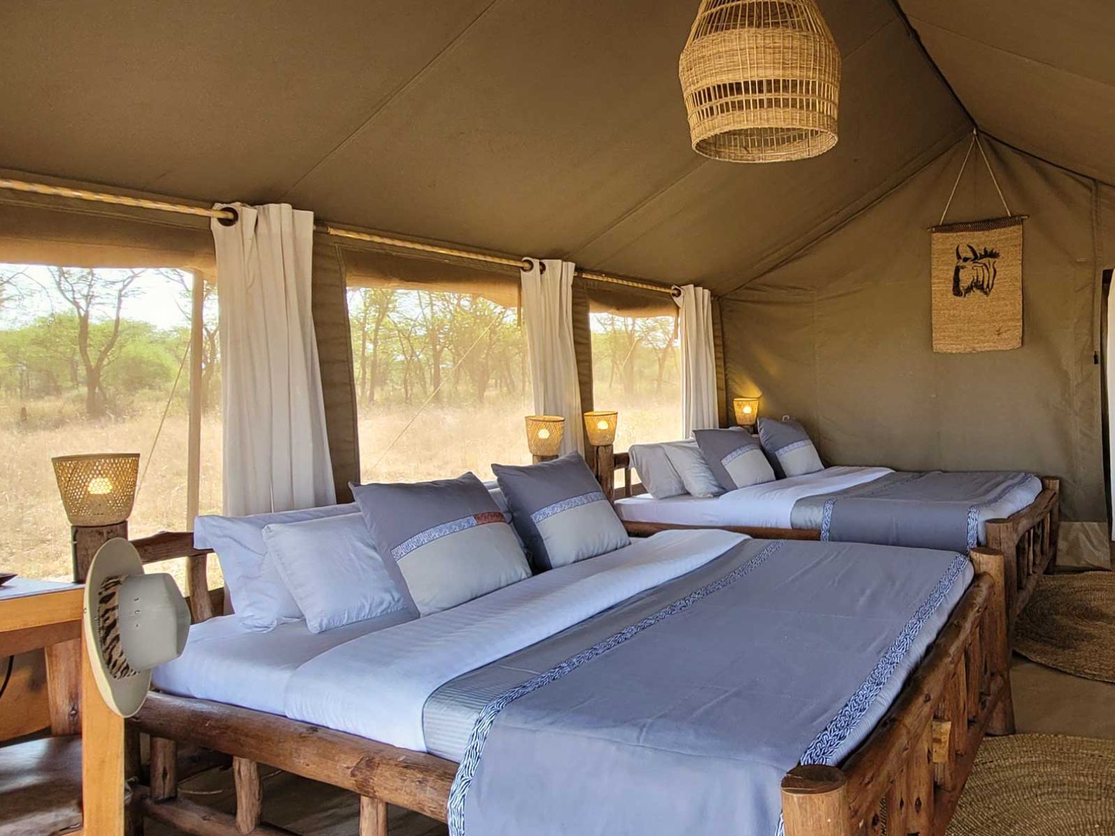 Rondreis Tanzania, Serengeti National Park, Zawadi Serengeti Camp, familie tent