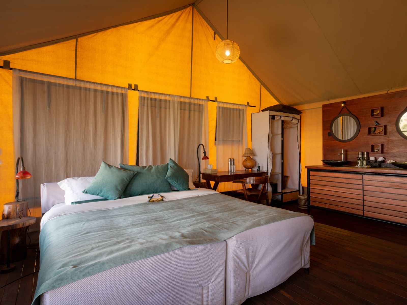 Rondreis Tanzania, Tarangire, Nyikani Tarangire Camp, tweepersoonskamer
