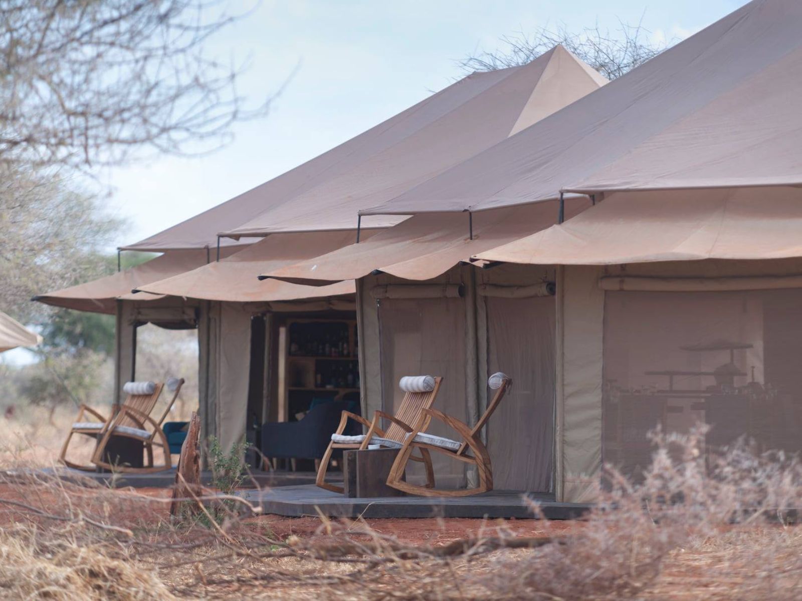 Rondreis Tanzania, Tarangire, Nyikani Tarangire Camp, zitstoelen