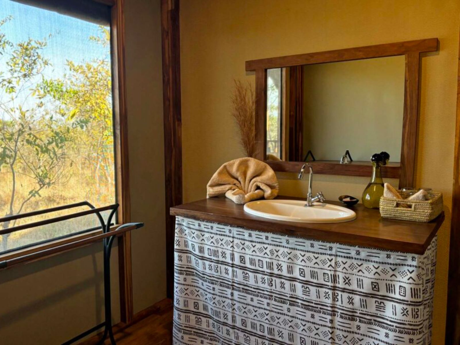 Rondreis Tanzania, Tarangire, Tarangire View Camp, badkamer