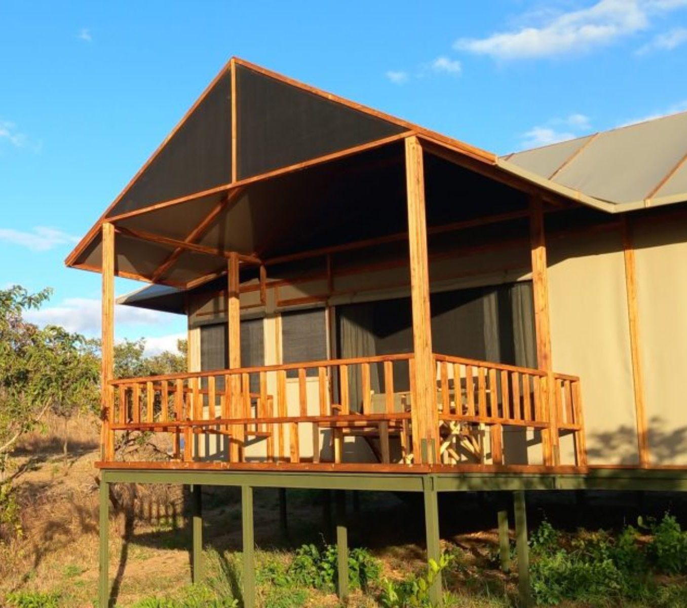 Rondreis Tanzania, Tarangire, Tarangire View Camp, buitenaanzicht