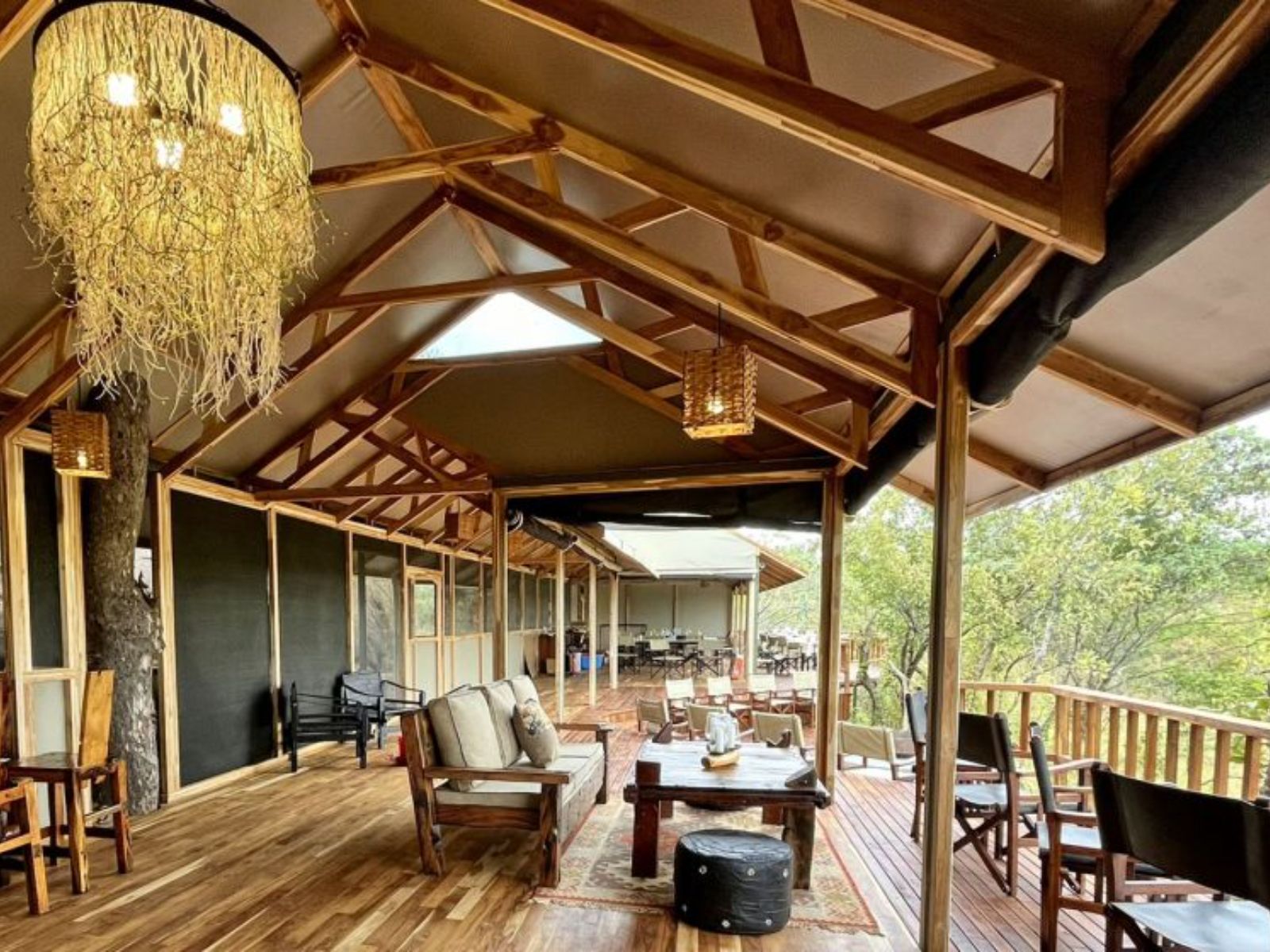 Rondreis Tanzania, Tarangire, Tarangire View Camp, gezamenlijke ruimte