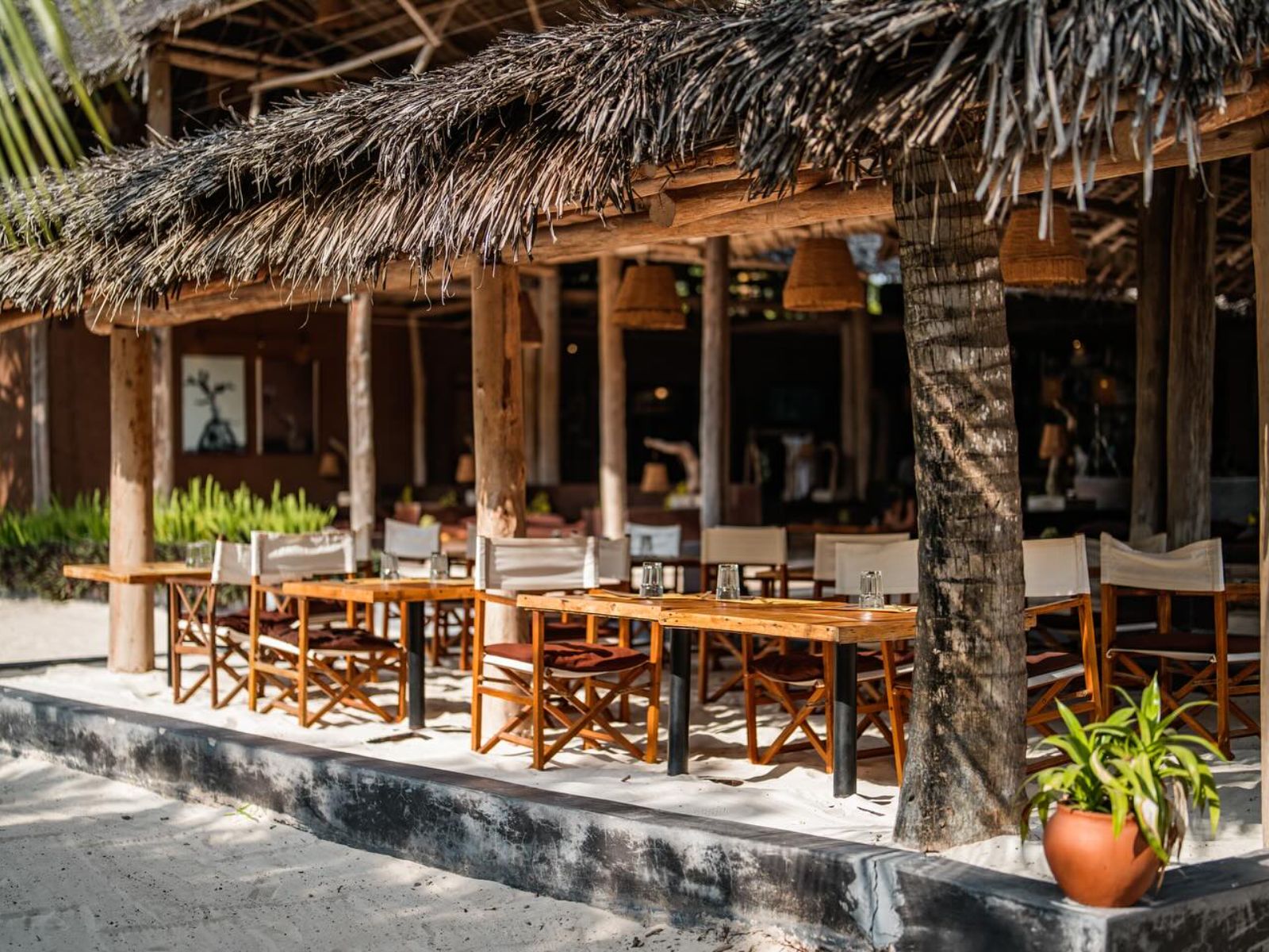 Rondreis Tanzania, Zanzibar, Mwezi Boutique Resort, restaurant