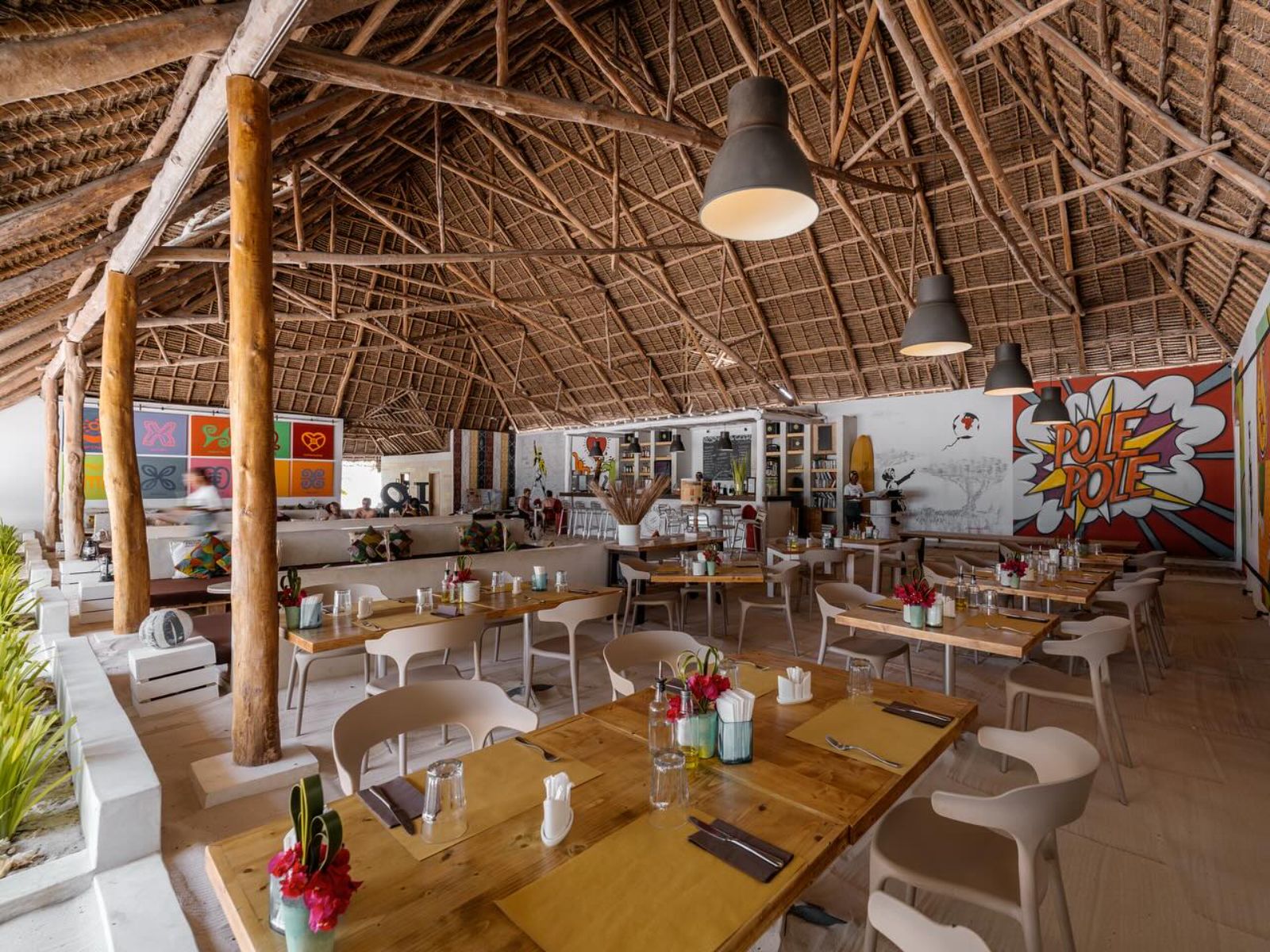 Rondreis Tanzania, Zanzibar, The Loop Zanzibar, restaurant