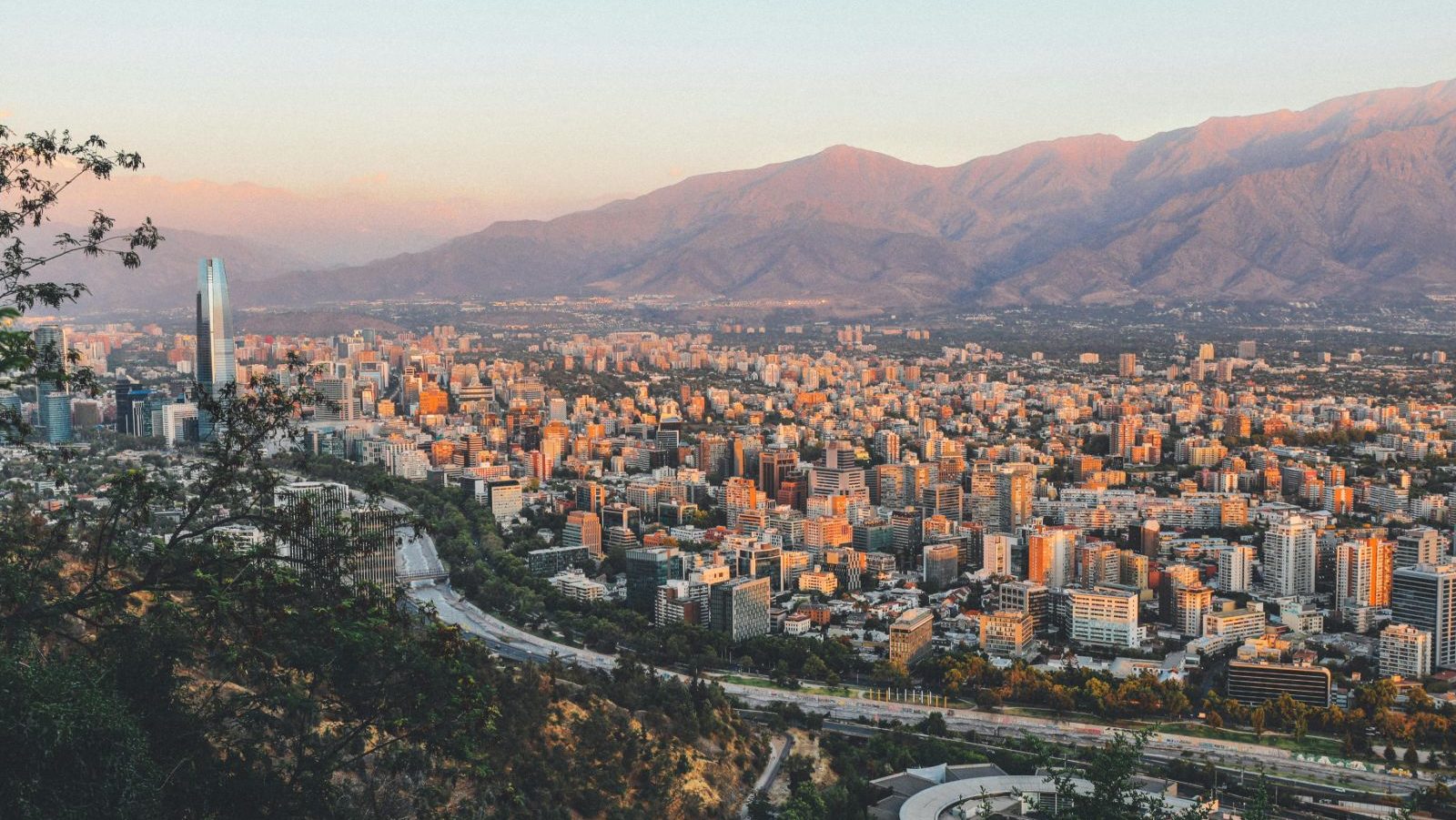 Rondreis Chili, Santiago, stadsfoto