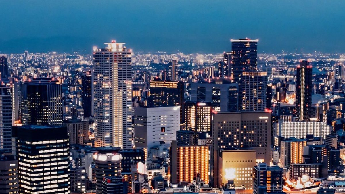Rondreis Japan, Osaka, Skyline